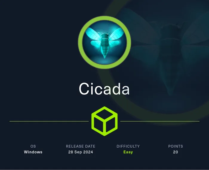 Day 1: HTB Machine - Cicada